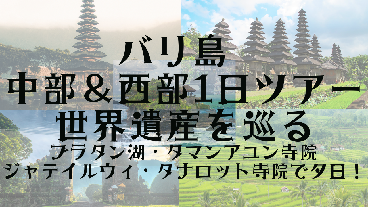 バリ島 中部＆西部1日ツアー【世界遺産を巡る】 - ウィウィバリ